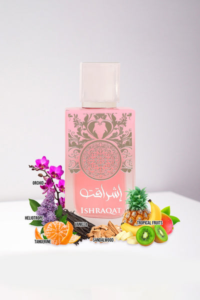 ISHRAQAT SPRAY PERFUME EAU DE PARFUM FOR WOMEN - 100ML/3.4FL.OZ.