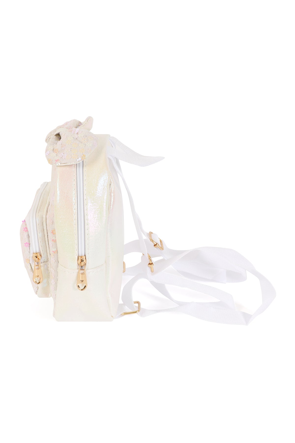 CUTE BOW GLITTER KIDS BACKPACK