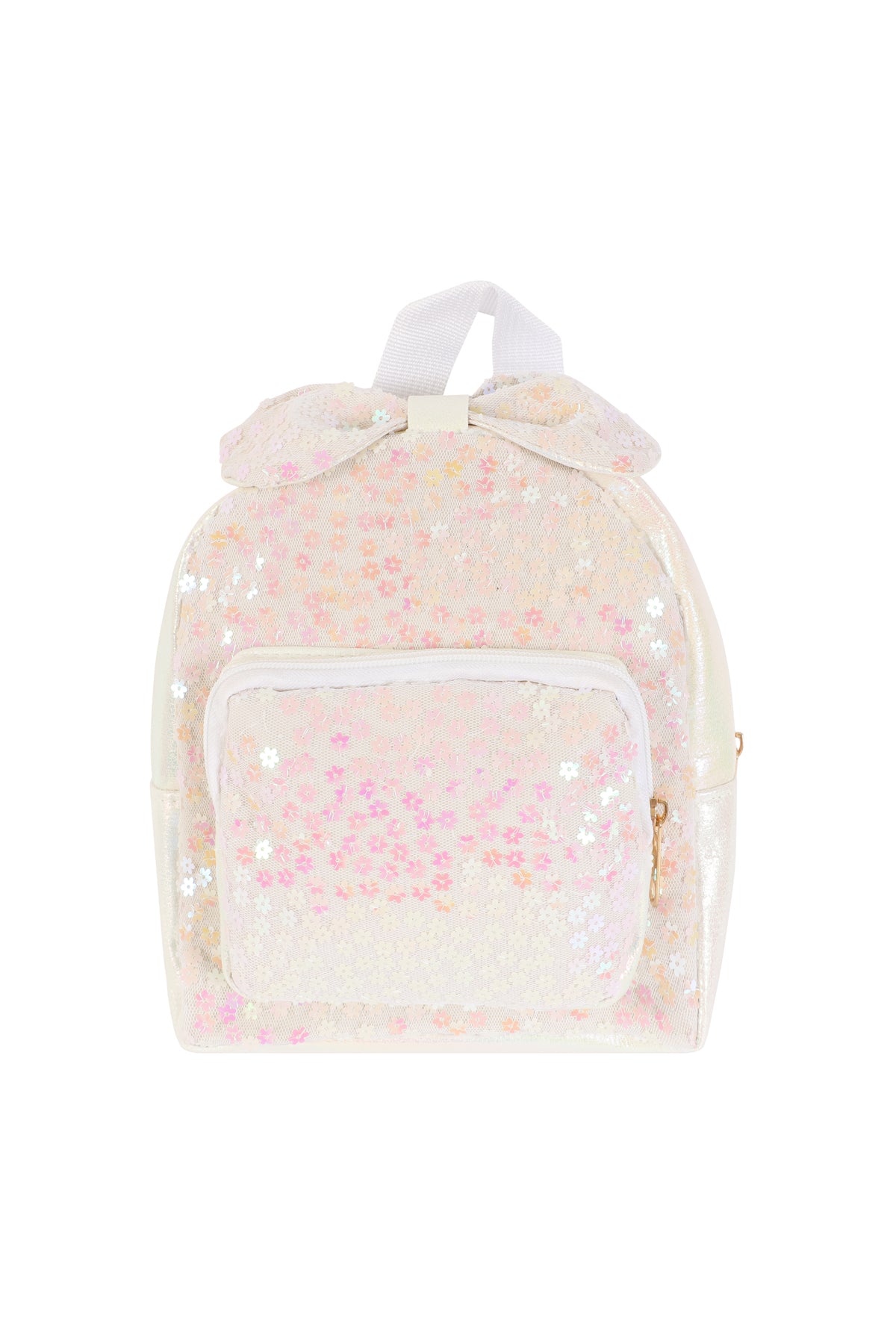 CUTE BOW GLITTER KIDS BACKPACK