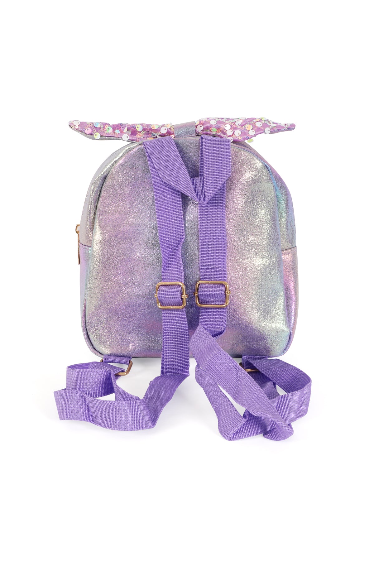 CUTE RIBBON GLITTER KIDS BACKPACK