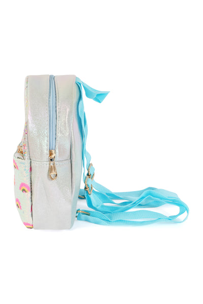 CUTE RAINBOW GLITTER KIDS BACKPACK