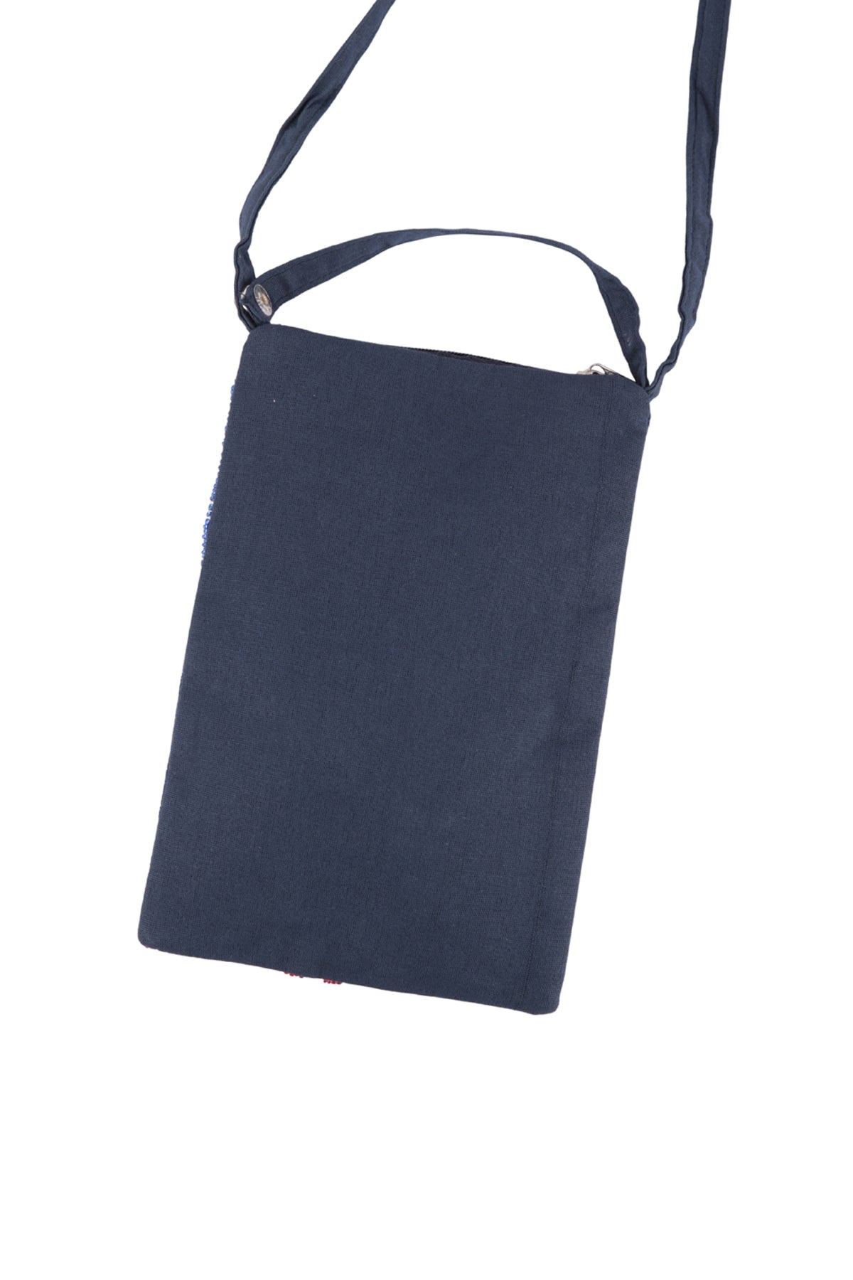 SUGAR SKULL ROSE SEED BEADS CROSSBODY BAG