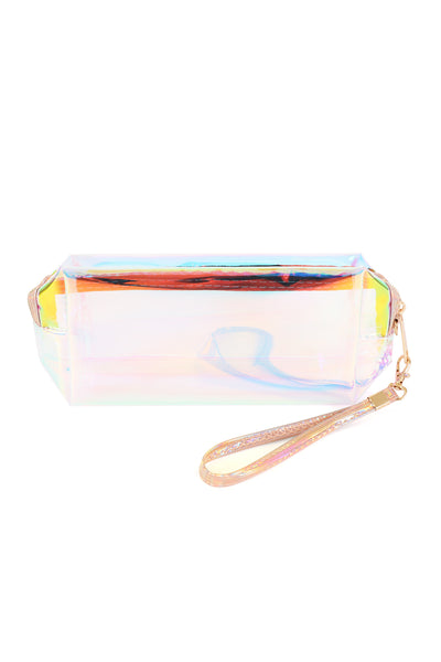 HOLOGRAPHIC COSMETIC POUCH