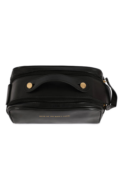 COSMETIC LEATHER POUCH BAG