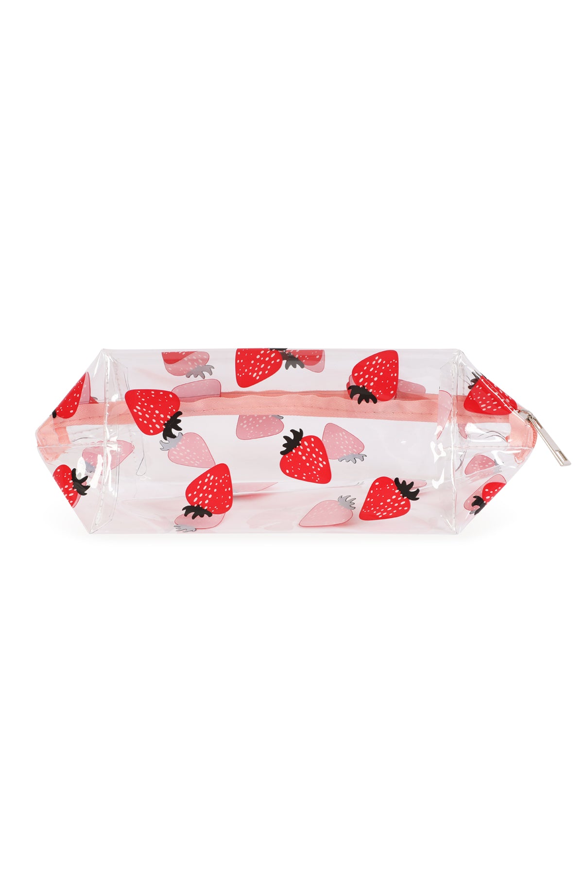 TRANSPARENT PRINTED COSMETIC POUCH