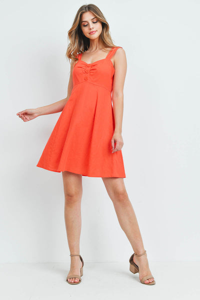 D7122 TOMATO DRESS 2-2-2 (NOW $3.00 ONLY!)