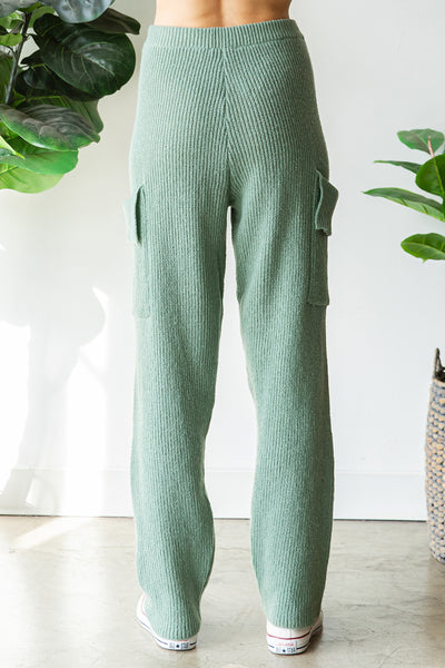 SAGE SIDE POCKET KNIT PANTS 2-2-2