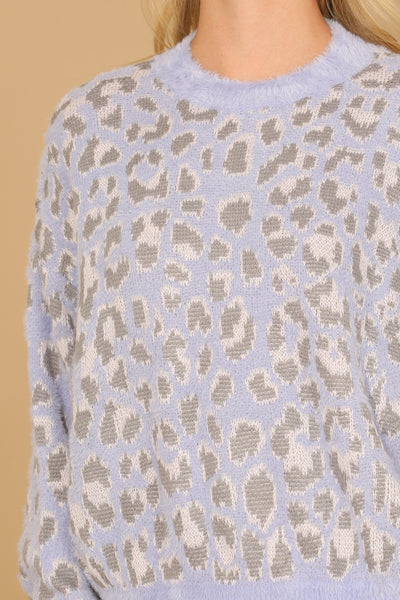 LEOPARD KNITTED SWEATER 3-3