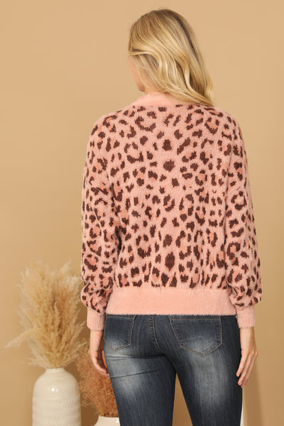 LEOPARD KNITTED SWEATER 3-3