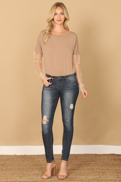 ARM LACE BODYSUIT 2-2-2
