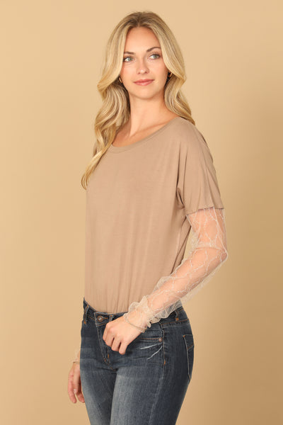 ARM LACE BODYSUIT 2-2-2
