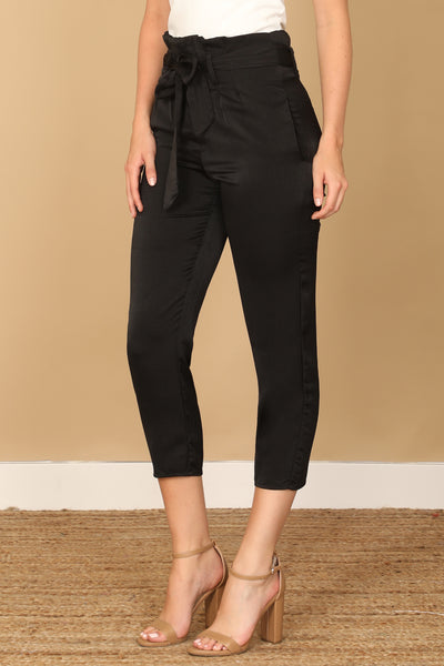 WAIST TIE SKINNY PANTS 2-2-1