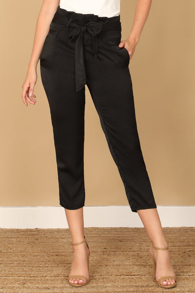 WAIST TIE SKINNY PANTS 2-2-1