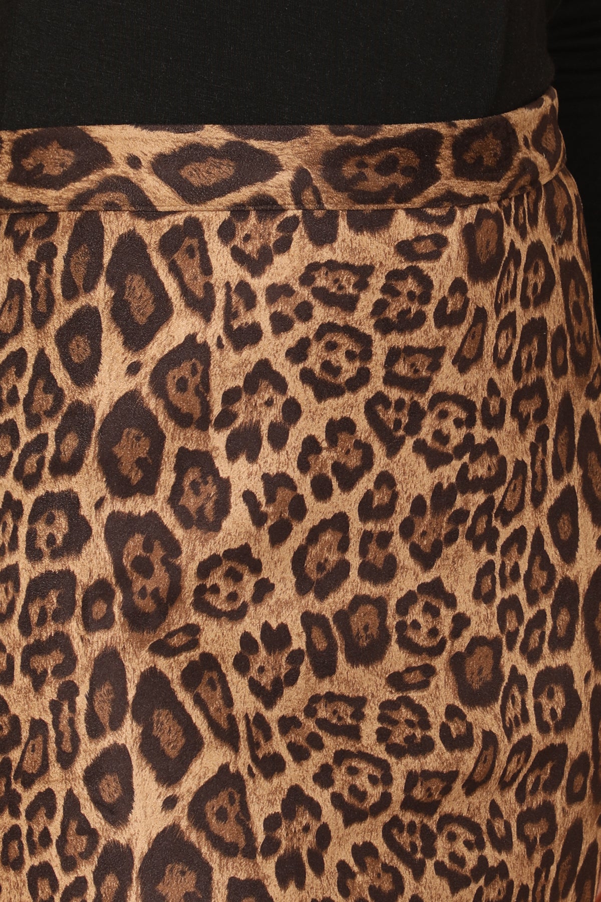 CHEETAH PRINT BODYCON MINI SKIRT 2-2-1