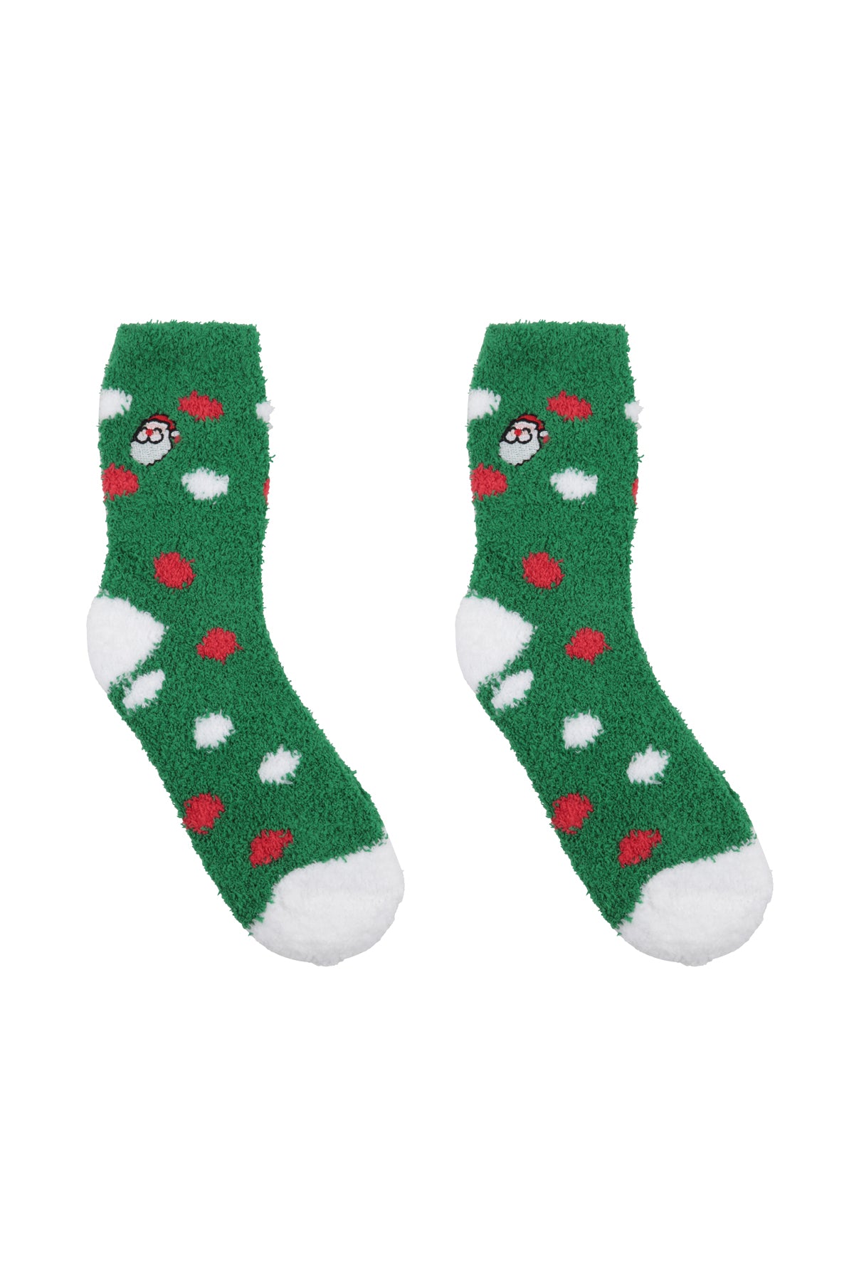 CHRISTMAS HOLIDAY PLUSH ASSORTED SOCKS ( 4 DESIGN 3 PAIRS EACH )