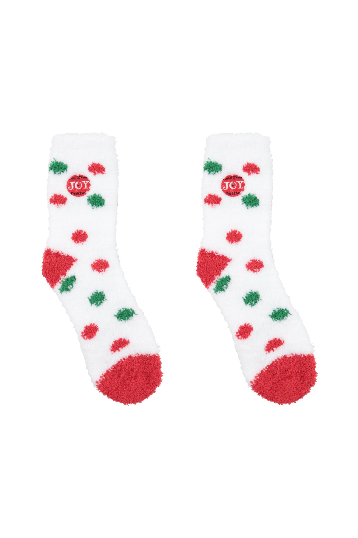 CHRISTMAS HOLIDAY PLUSH ASSORTED SOCKS ( 4 DESIGN 3 PAIRS EACH )