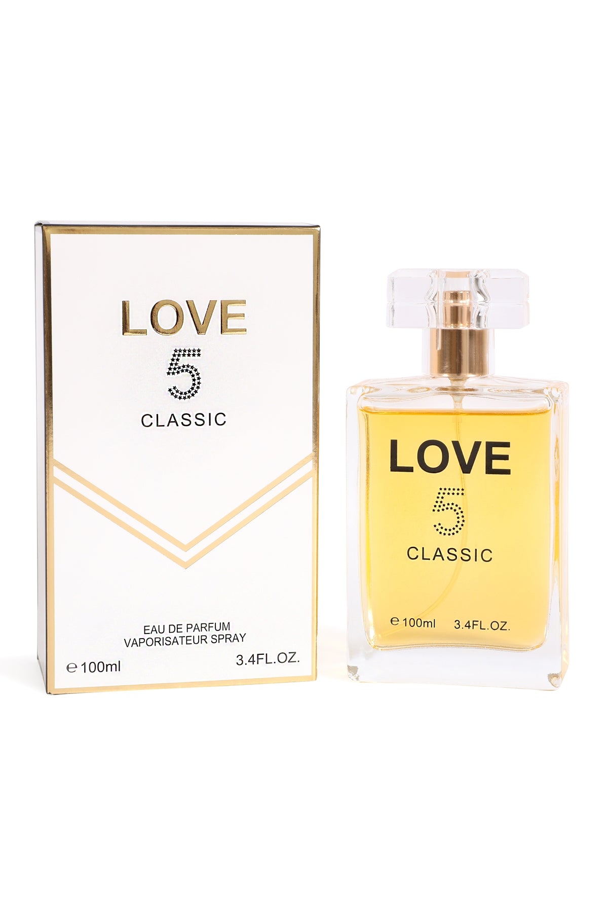 LOVE 5 CLASSIC SPRAY PERFUME FOR WOMEN 100ML/3.4 FL.OZ.