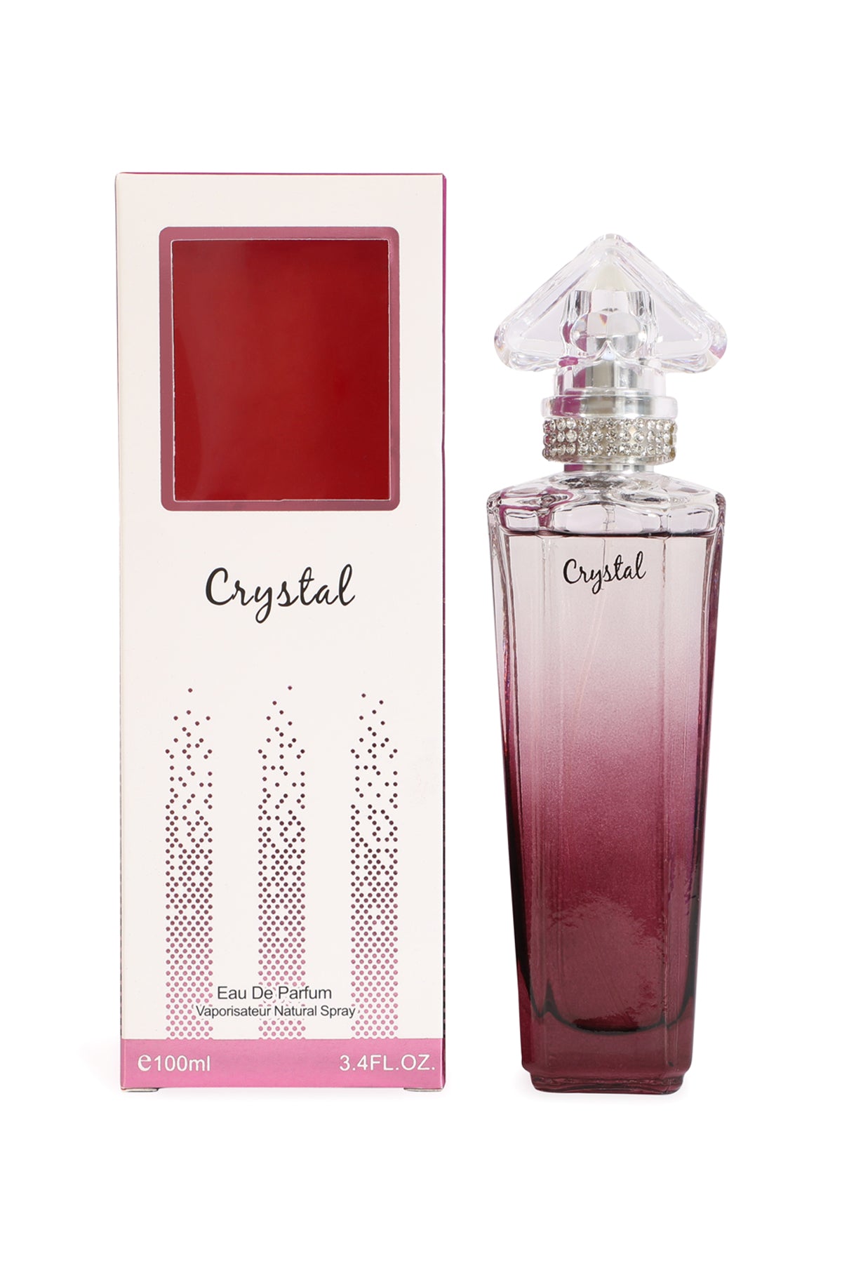 CRYSTAL SPRAY PERFUME EAU DE PARFUM FOR WOMEN - 100ML/3.4 FL.OZ.