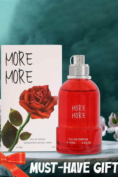 MORE MORE SPRAY PERFUME EAU DE PARFUM FOR WOMEN - 100ML/3.4 FL.OZ.