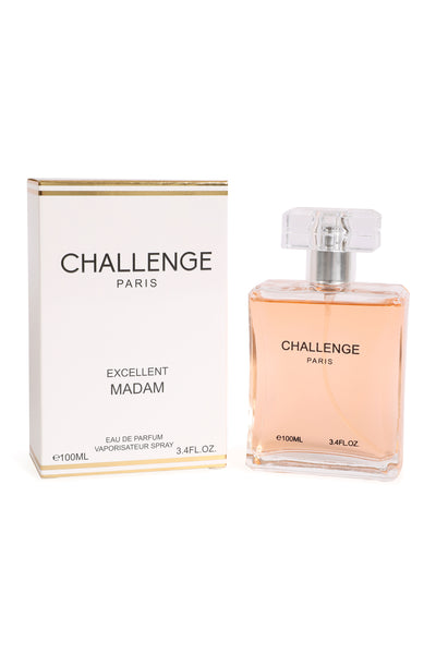 CHALLENGE PARIS SPRAY PERFUME EAU DE PARFUM FOR WOMEN - 100ML/3.4 FL.OZ.