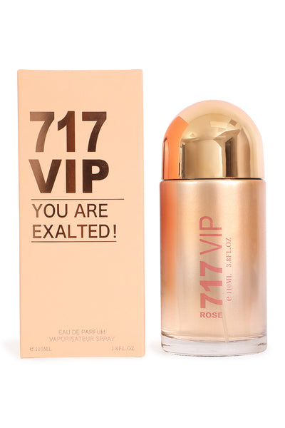 717 VIP ROSE SPRAY PERFUME EAU DE PARFUM FOR WOMEN - 110ML/3.8 FL.OZ.