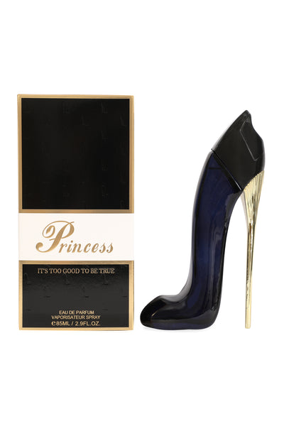 PRINCESS HIGH HEELS BLACK  SPRAY PERFUME EAU DE PARFUM FOR WOMEN - 85ML/2.9 FL.OZ.