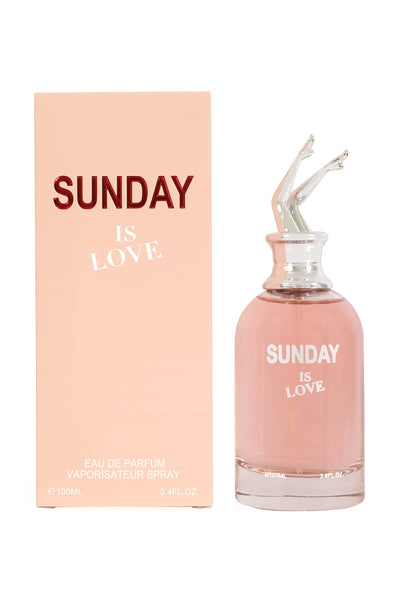 SUNDAY IS LOVE SPRAY PERFUME EAU DE PARFUM FOR WOMEN - 100ML/3.4 FL.OZ.