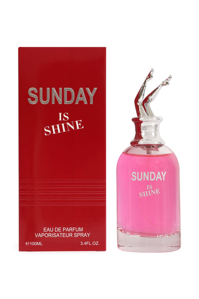 SUNDAY IS SHINE SPRAY PERFUME EAU DE PARFUM FOR WOMEN - 100ML/3.4 FL.OZ.