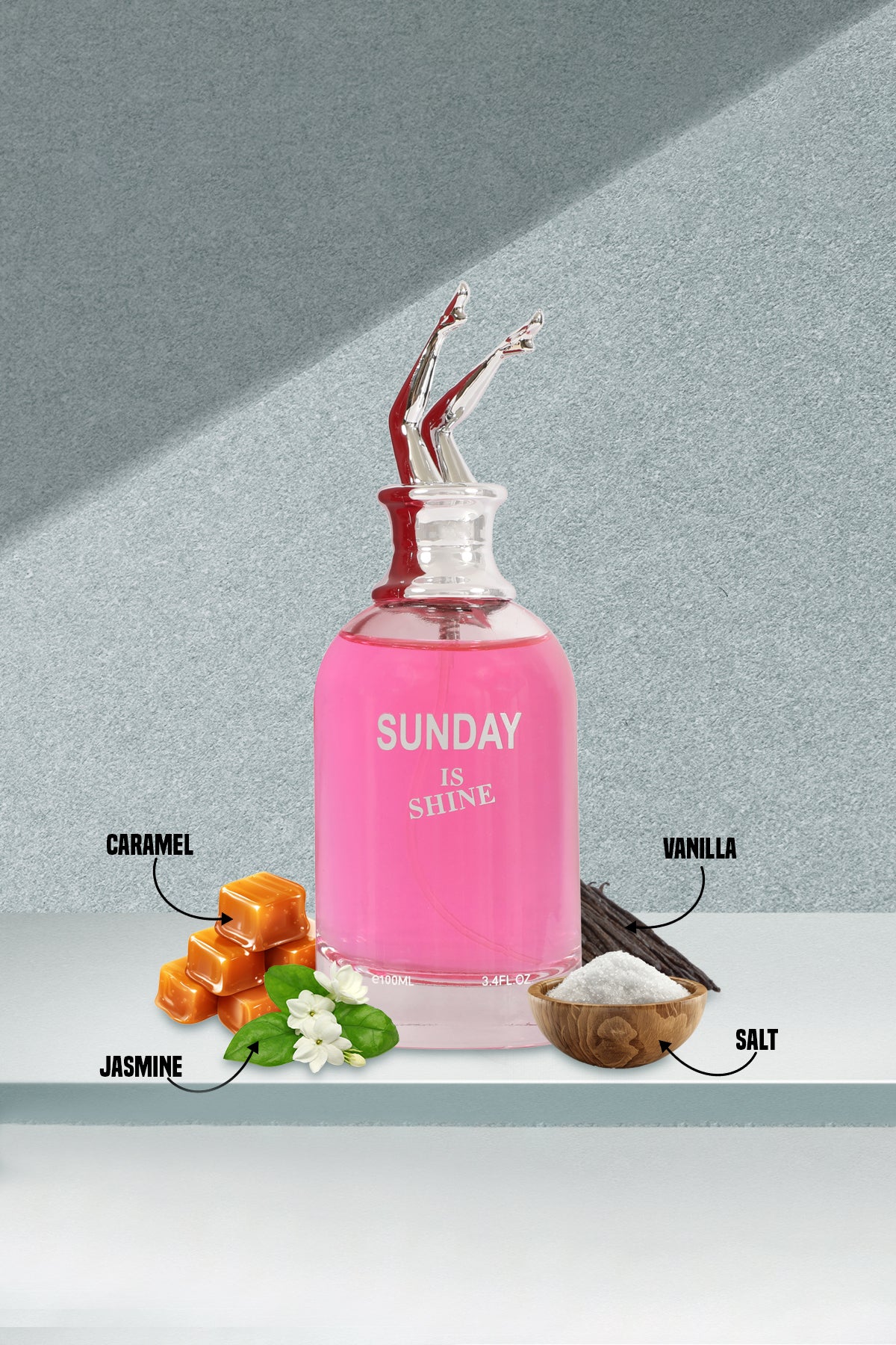 SUNDAY IS SHINE SPRAY PERFUME EAU DE PARFUM FOR WOMEN - 100ML/3.4 FL.OZ.