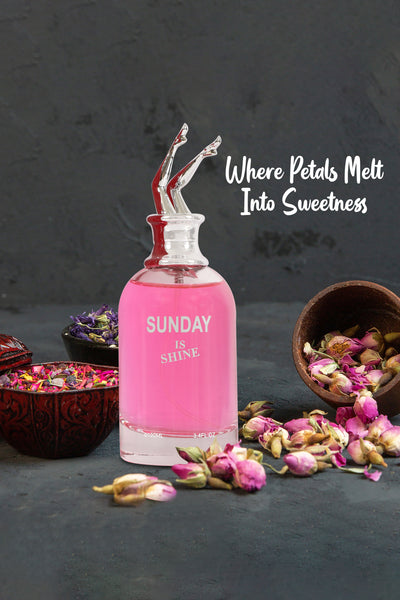 SUNDAY IS SHINE SPRAY PERFUME EAU DE PARFUM FOR WOMEN - 100ML/3.4 FL.OZ.