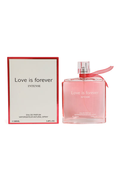 LOVE IS FOREVER INTENSE SPRAY PERFUME EAU DE PARFUM FOR WOMEN - 100ML/3.4 FL.OZ.