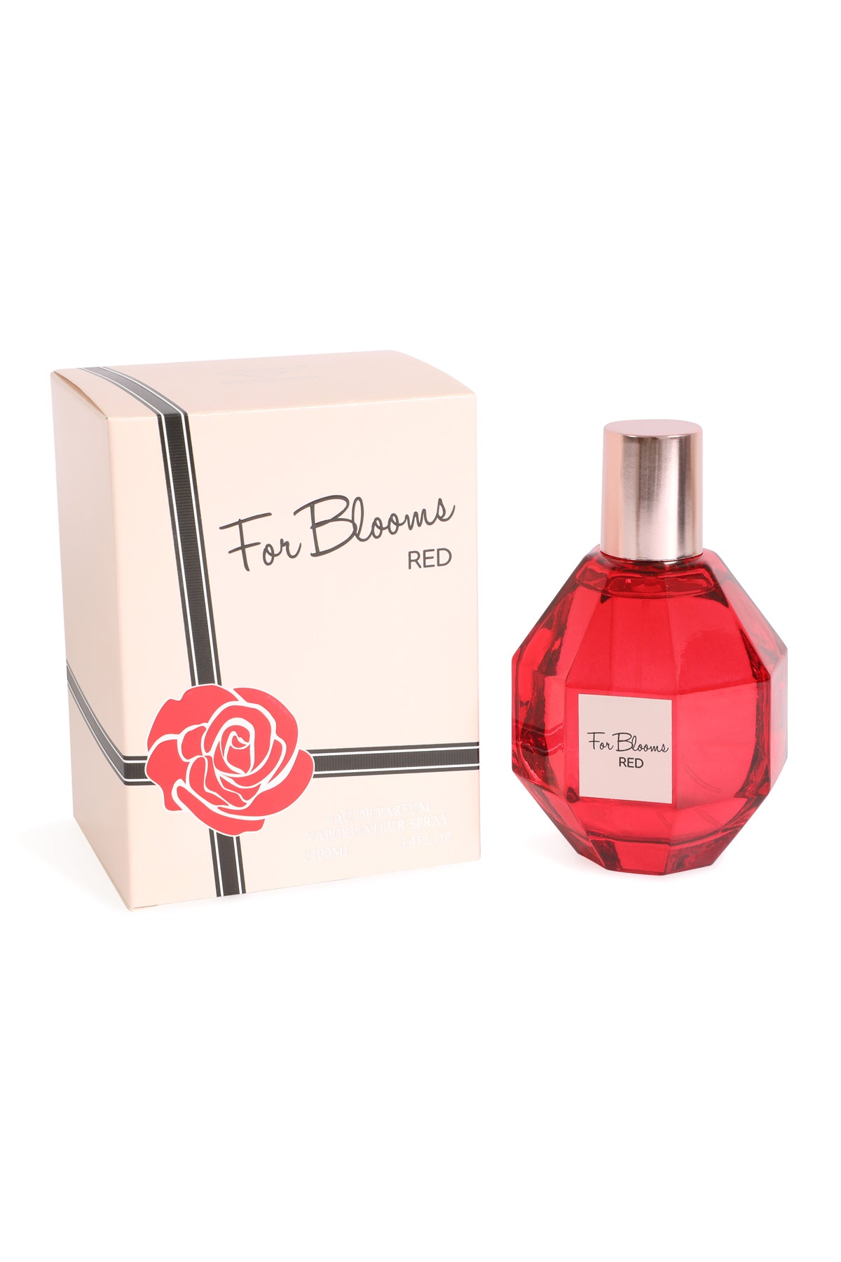 FOR BLOOMS RED SPRAY PERFUME FOR WOMEN 100ML/3.4 FL.OZ.