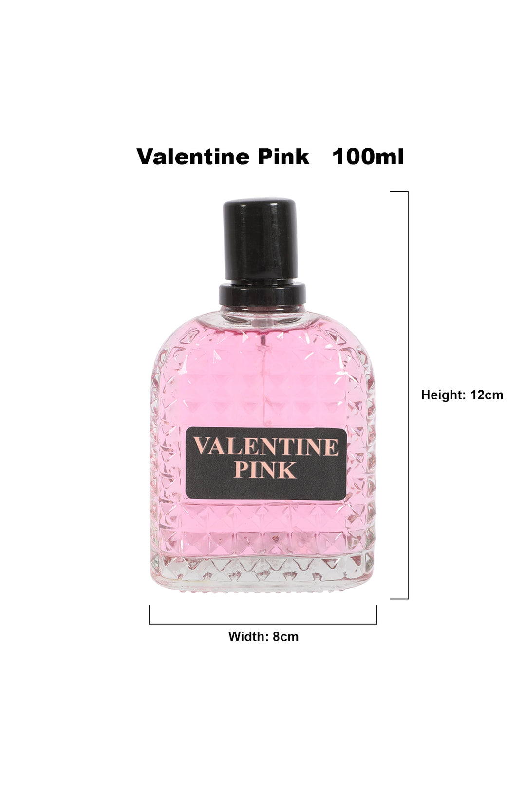 VALENTINE PINK SPRAY PERFUME EAU DE PARFUM FOR WOMEN - 100ML/3.4