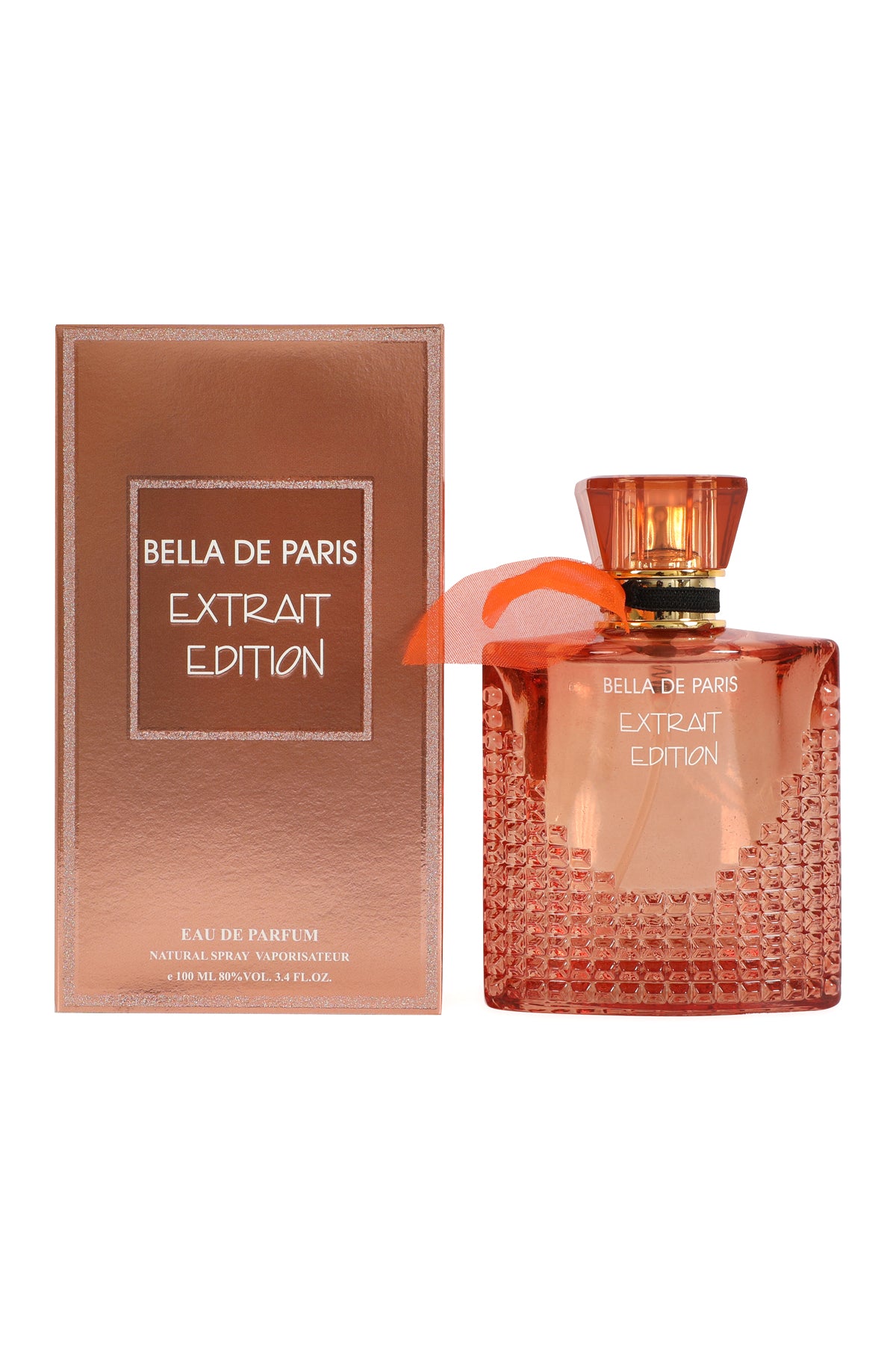 BELLA DE PARIS EXTRAIT EDITION SPRAY PERFUME EAU DE PARFUM FOR WOMEN - 100ML/3.4 FL.OZ.