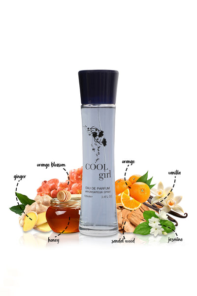 COOL GIRL SPRAY PERFUME EAU DE PARFUM FOR WOMEN - 100ML/3.4 FL.OZ.