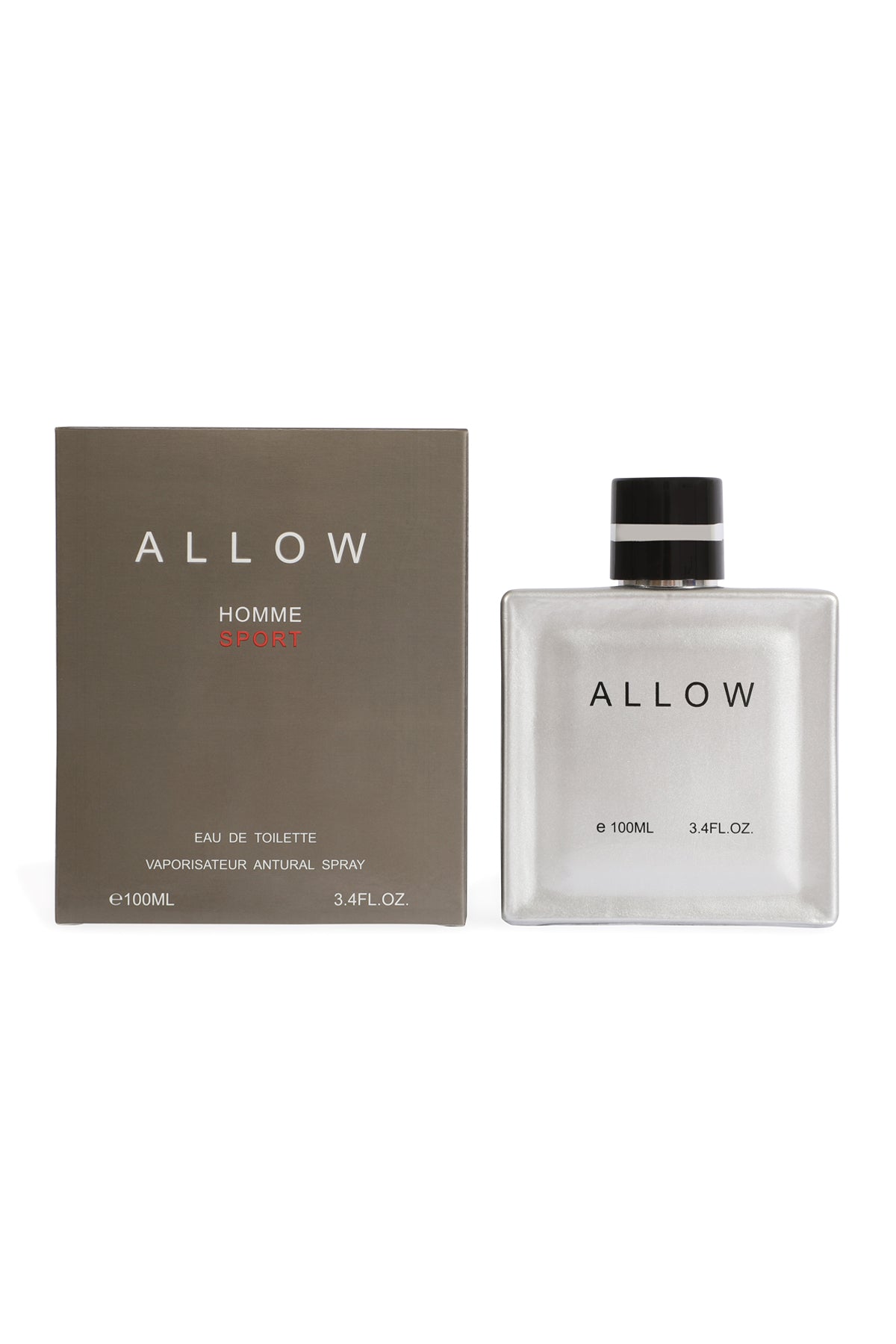 ALLOW SPRAY COLOGNE EAU DE TOILETTE FOR MEN - 100ML/3.4 FL.OZ.