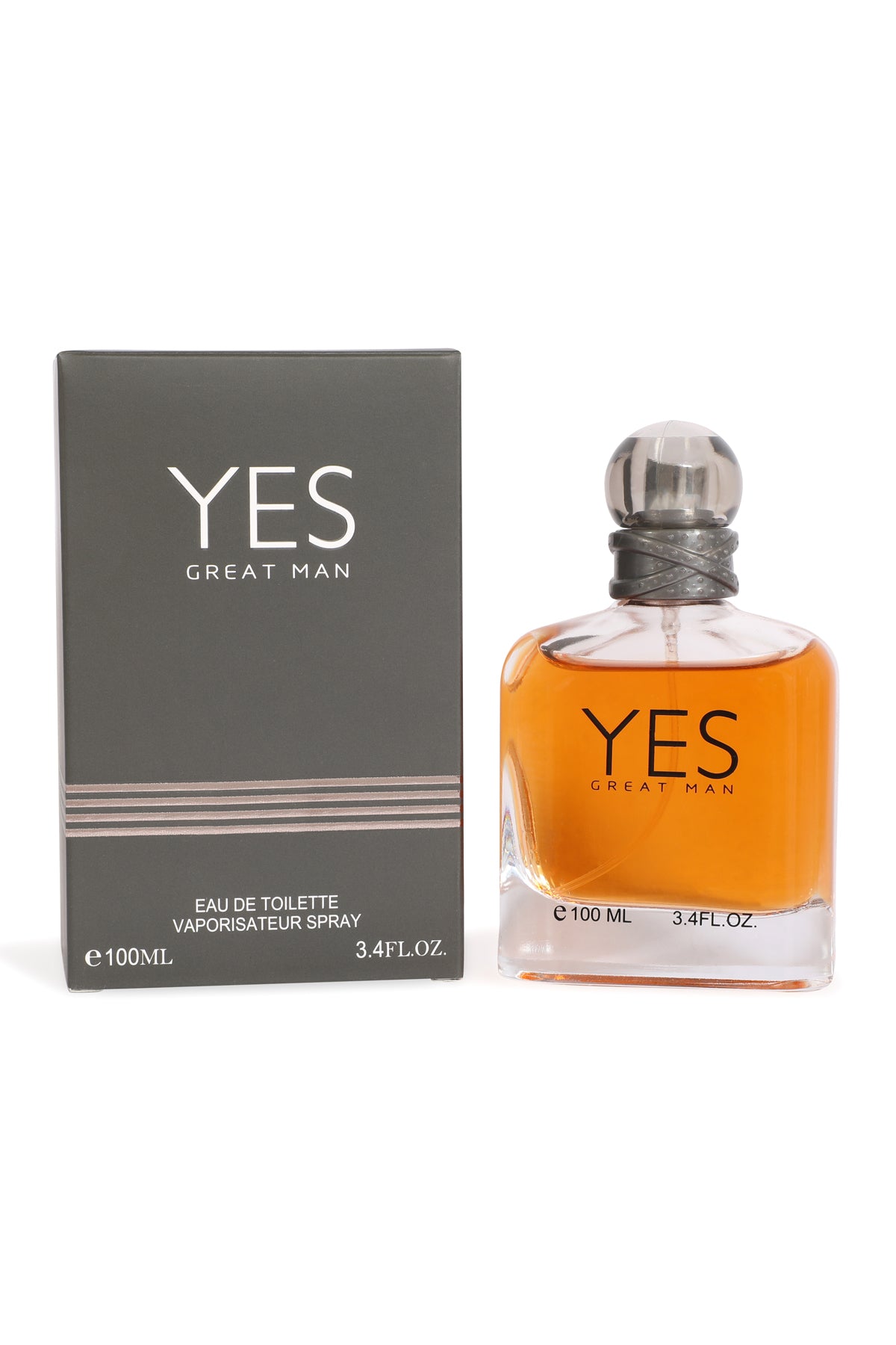 YES GREAT MAN SPRAY COLOGNE FOR MEN 100ML/3.4 FL.OZ