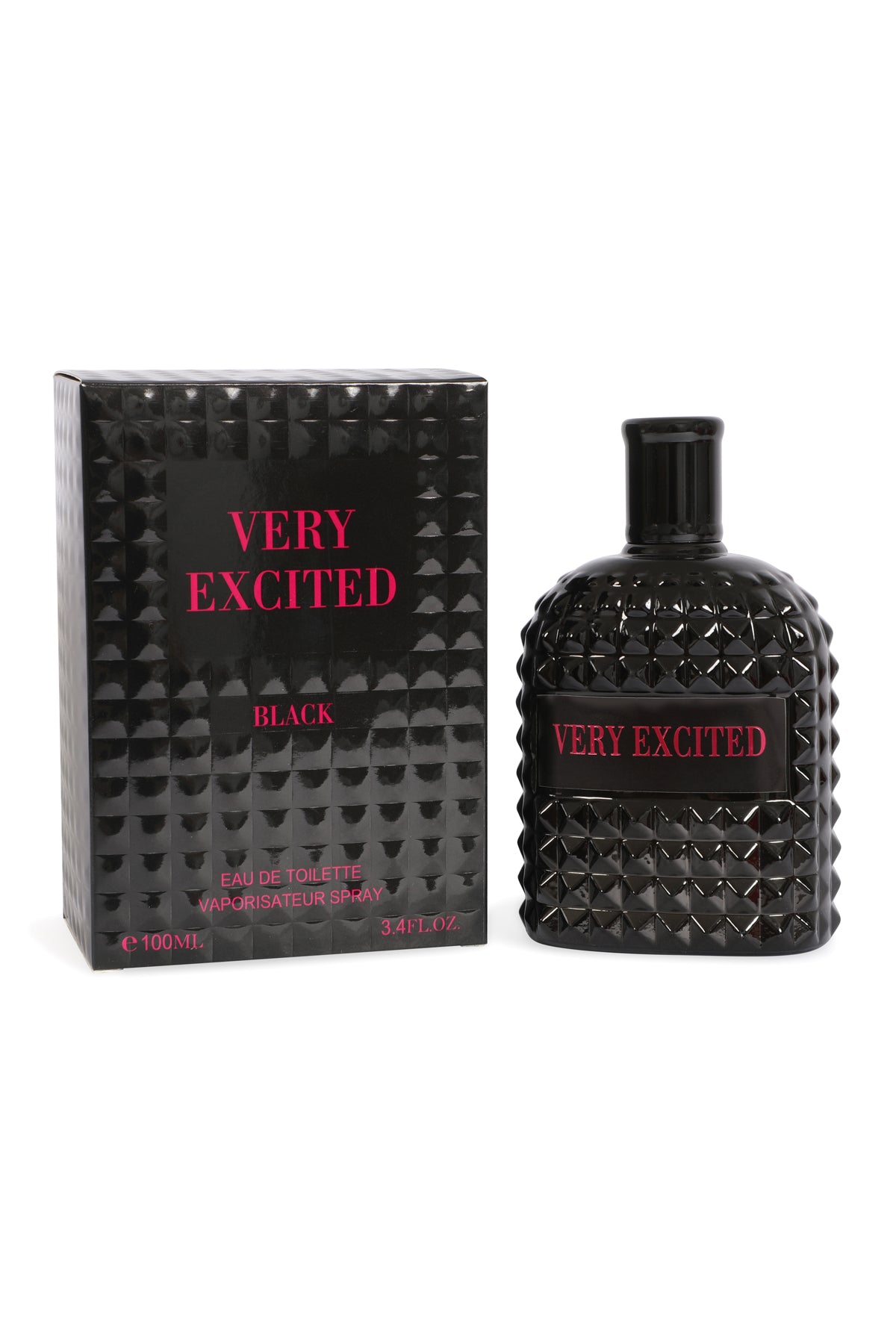 VERY EXCITED BLACK SPRAY COLOGNE FOR MEN 100ML/3.4 FL.OZ