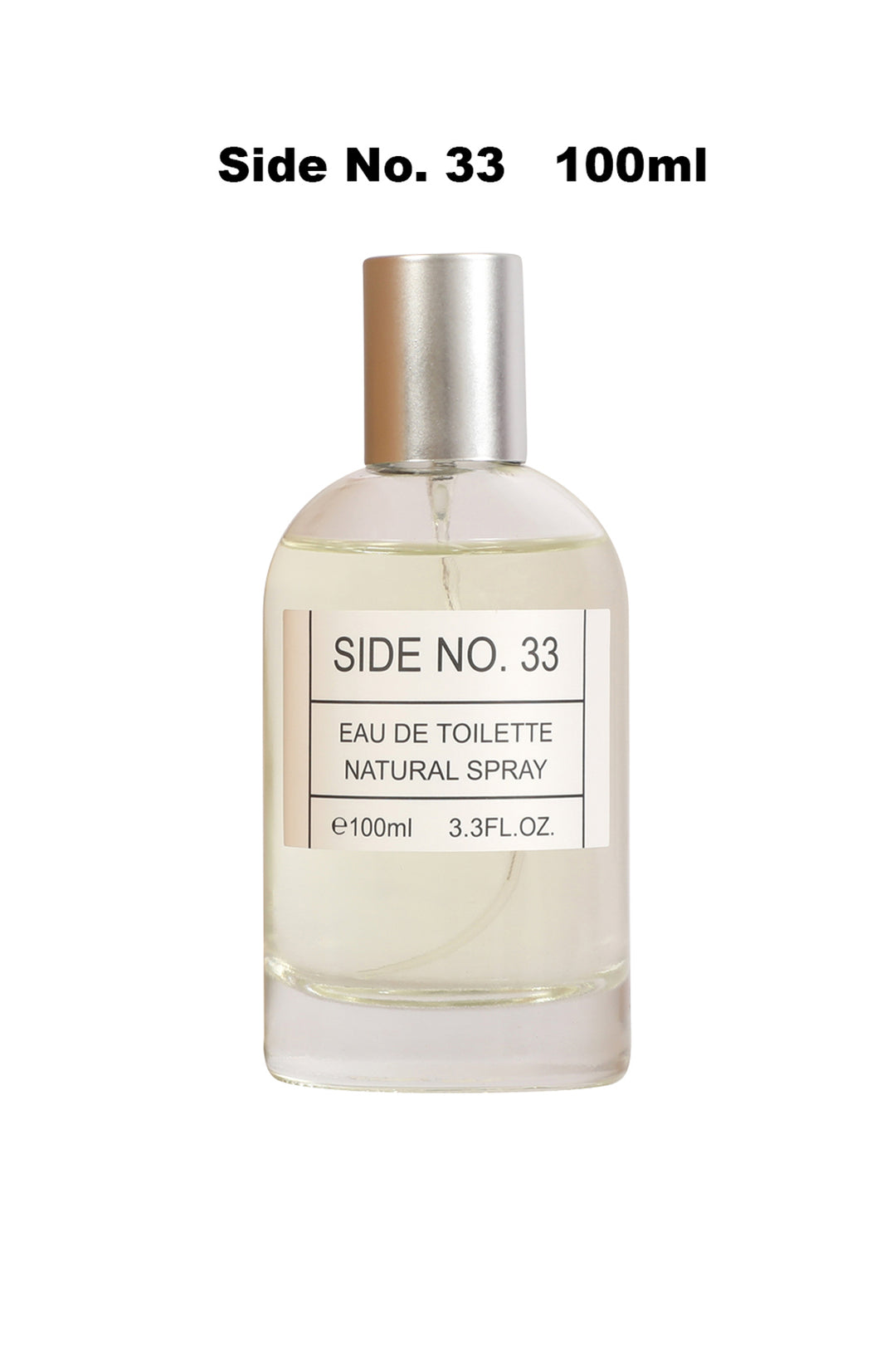 SIDE NO.33 SPRAY PERFUME EAU DE TOILETTE FOR MEN & WOMEN - 100ML