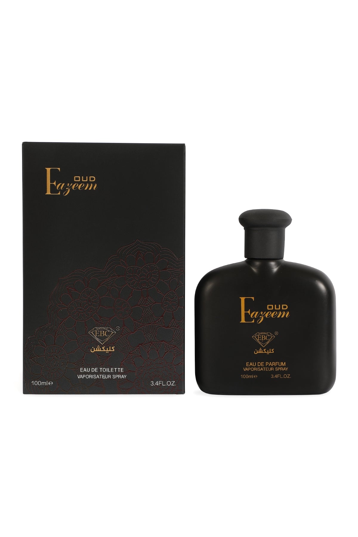 OUD EAZEEM SPRAY COLOGNE EAU DE TOILETTE FOR MEN - 100ML/3.4 FL.OZ.