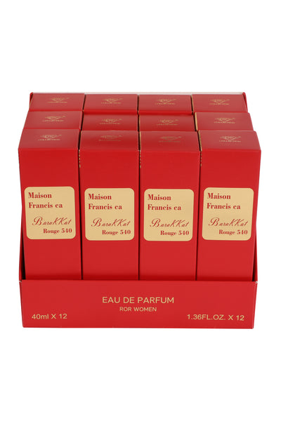 BARAKKAT ROUGE 540 MAISON FRANCIS SPRAY PERFUME EAU DE PARFUM FOR MEN AND WOMEN - 40ML/1.36FL.OZ.