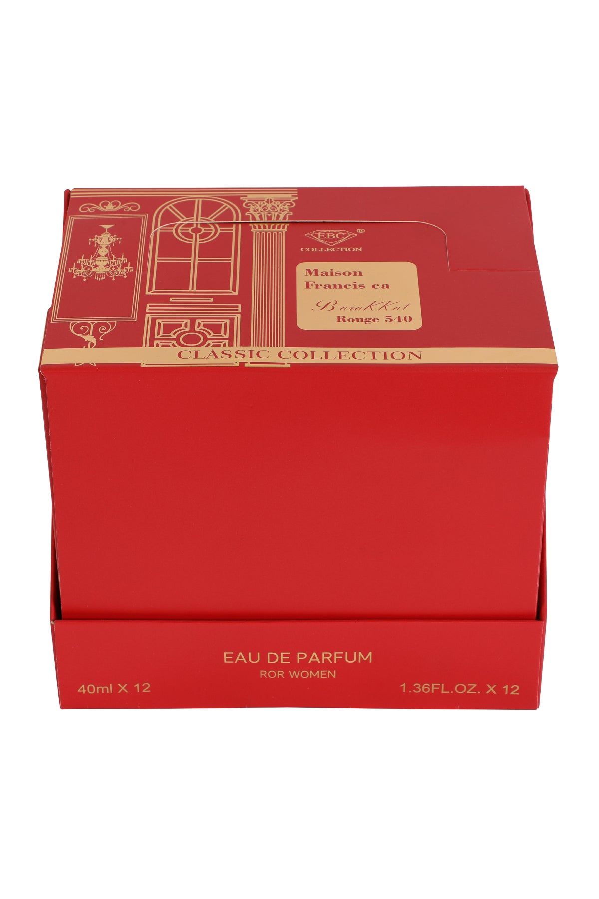 BARAKKAT ROUGE 540 MAISON FRANCIS SPRAY PERFUME EAU DE PARFUM FOR MEN AND WOMEN - 40ML/1.36FL.OZ.