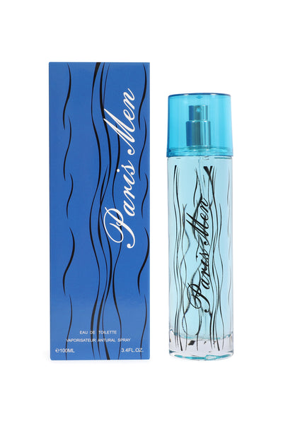 PARIS MEN SPRAY COLOGNE EAU DE TOILETTE FOR MEN - 100ML/3.4 FL.OZ.
