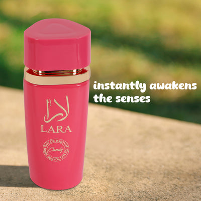 LARA CANDY SPRAY PERFUME EAU DE PARFUM FOR WOMEN - 100ML/3.4 FL.OZ.