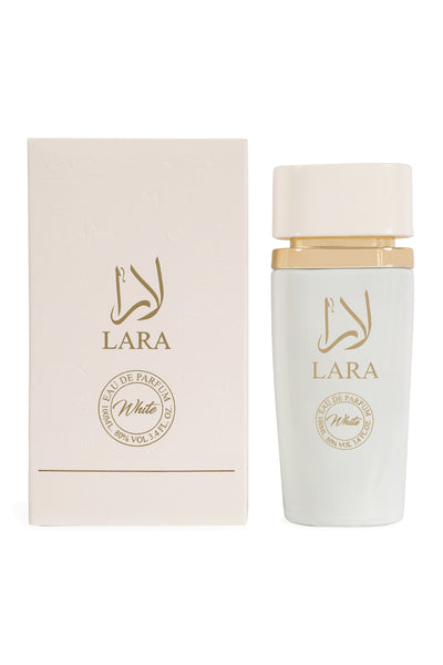 LARA WHITE SPRAY PERFUME EAU DE PARFUM FOR WOMEN - 100ML/3.4 FL.OZ