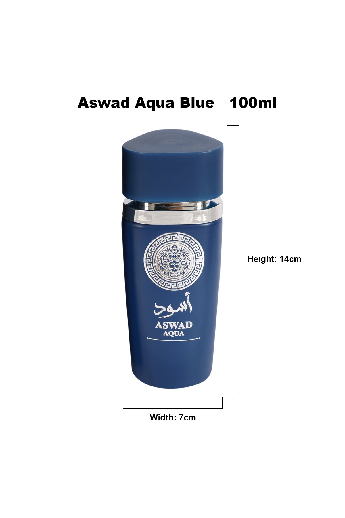 ASWAD AQUA-BLUE SPRAY PERFUME EAU DE PARFUM FOR MEN - 100ML/3.4 FL.OZ.