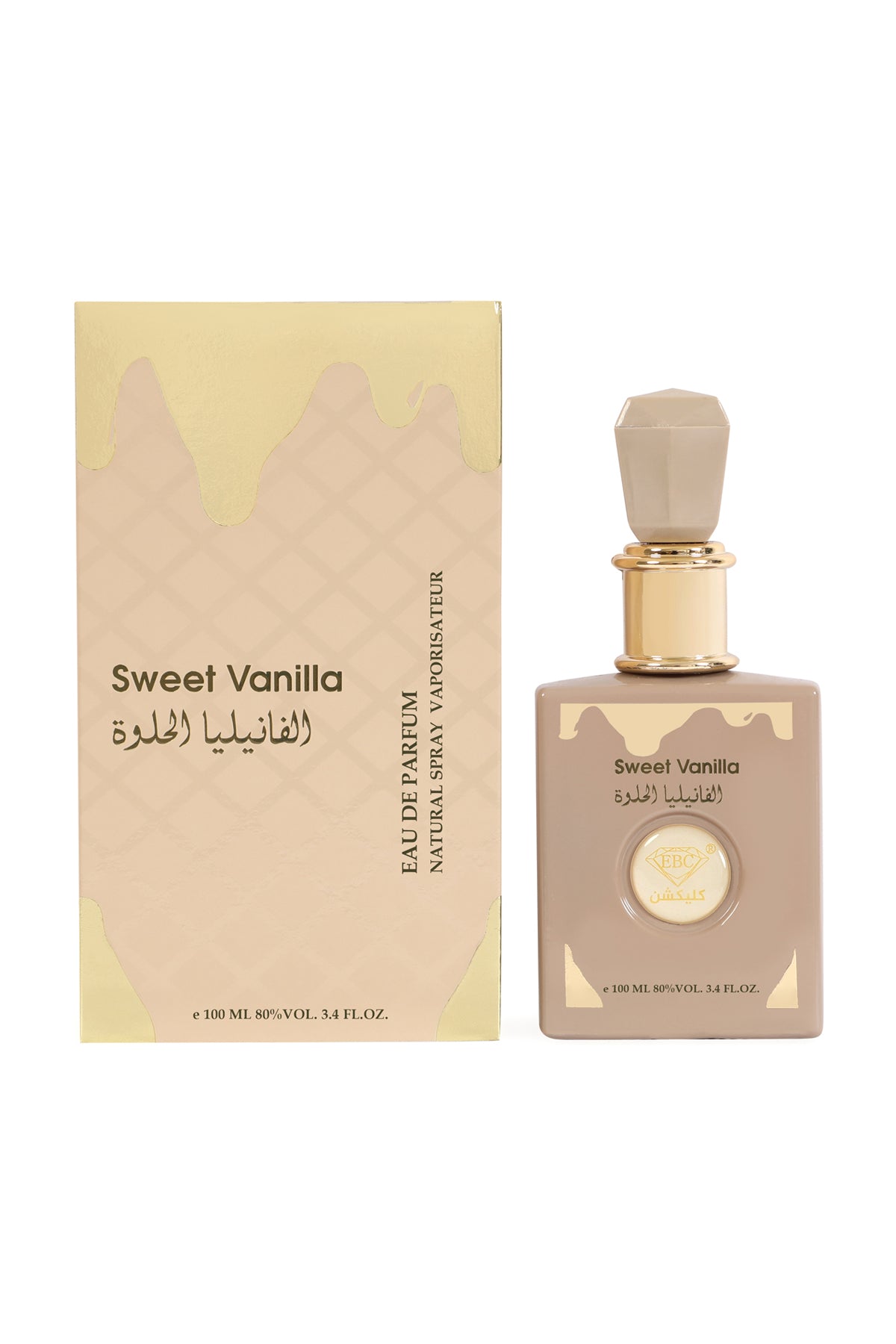 SWEET VANILLA  SPRAY PERFUME EAU DE PARFUM FOR WOMEN - 100ML/3.4FL.OZ.