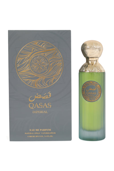 QASAS IMPERIAL SPRAY PERFUME EAU DE PARFUM FOR MEN AND WOMEN - 100ML/3.4 FL.OZ.