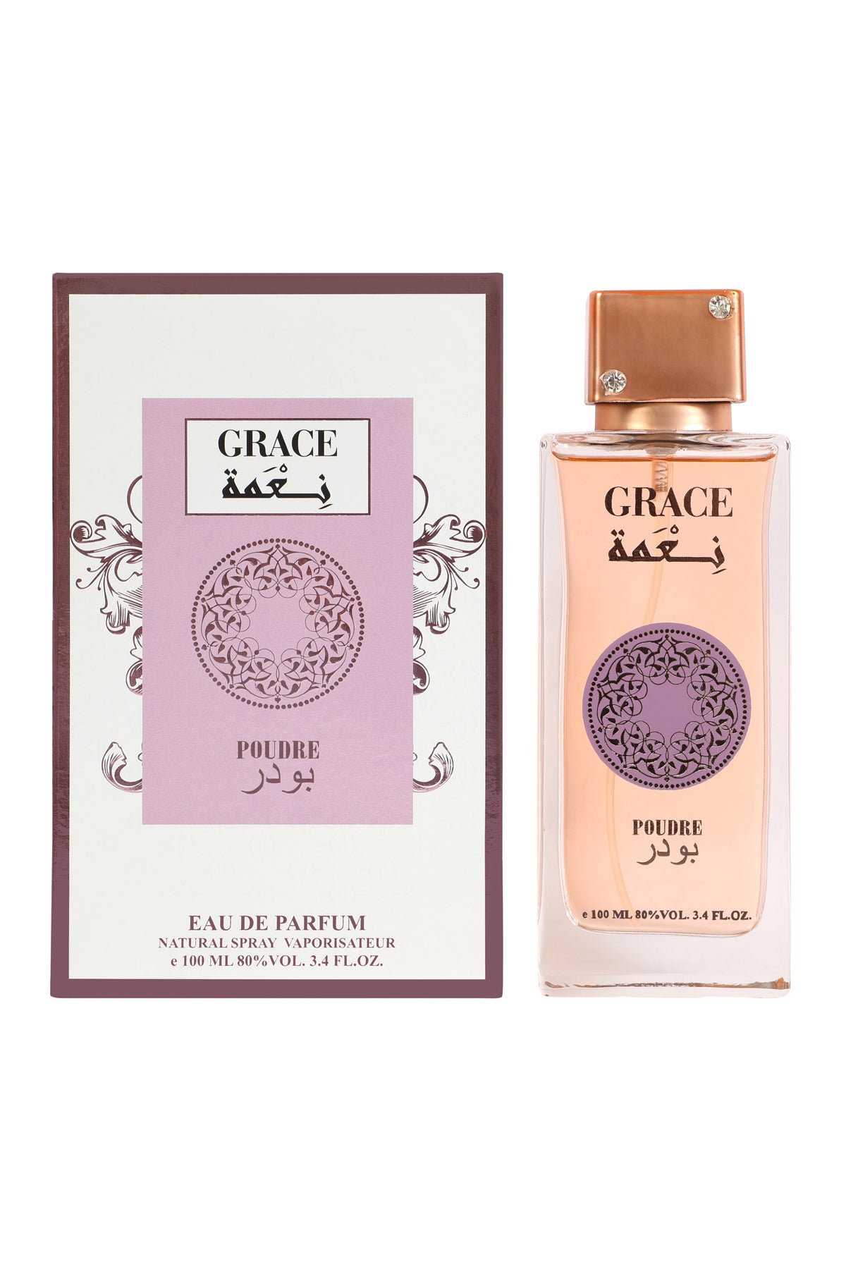 GRACE POUDRE SPRAY PERFUME EAU DE PARFUM FOR WOMEN - 100ML/3.4FL