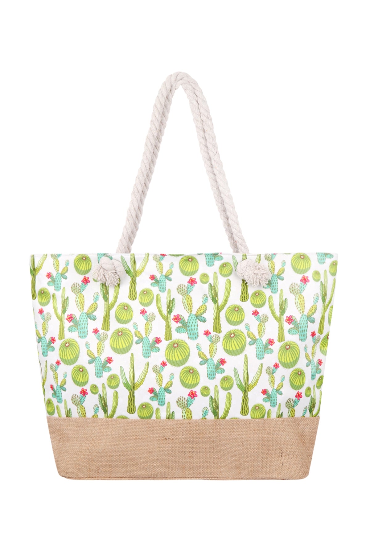 CACTUS PRINTED TOTE BAG